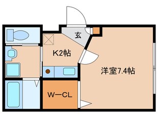 木田ビルの物件間取画像